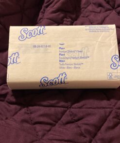Scott Control Hand Towels Slimfold (04442) with Fast-Drying Absorbency Pockets, White, 90 Towels / Clip, 24 Packs / Case, 90 Count (Pack of 24) 42 A1uXqFUpdgL