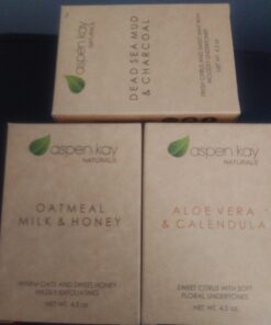 Aspen Kay Naturals Handmade Dead Sea Mud Soap Bar, Activated Charcoal & Pure Essential Oils, 4.5 oz Bar 1 Pack 34 A1v3waUjUdL