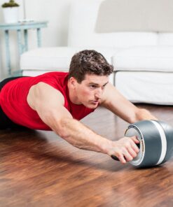 Perfect Fitness Ab Carver Roller for Core Workouts, White and Gray 9 A1vaFmwHeL