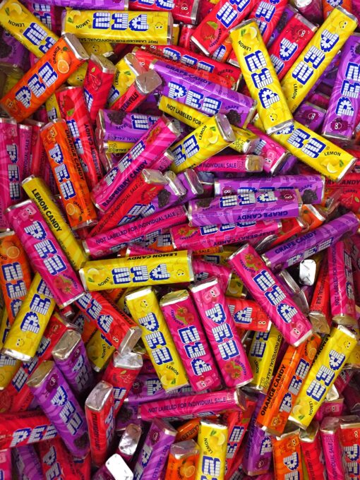 Pez, Bulk Assorted Fruit Refills, 2-1 Pound Sealed Packs 16.0 Ounce (Pack of 2)