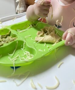 NUK First Essentials Tri-Suction Plates, Colors may vary, 2-Pack 2 Count 29 A1w1QTJpFL