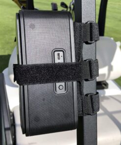 Bushwhacker The Original Portable Speaker Mount for Golf Cart Railing - Adjustable Strap Fits Most Bluetooth Wireless Speakers Attachment Accessory Holder Bar Rail 28 A1w3b2Rfi2L