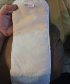 ALVABABY 6PCS Diaper Inserts Rayon from Bamboo Liners 5-Layers, Reusable/Water Absorbent for Cloth Diapers 6FMB 6 Pcs Rayon from Bamboo Insert 5-layers 19 A1wPmW P6sL