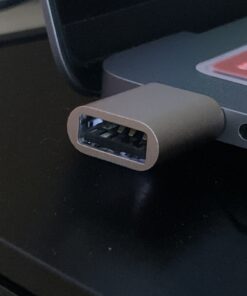 nonda USB C to USB Adapter,USB-C to USB 3.0 Adapter,USB Type-C to USB,Thunderbolt 3 to USB Female Adapter OTG for MacBook Pro 2016,MacBook Air 2018,MacBook 12 inch,and More Type-C devices(Gold) Gold 1 Pack 38 A1wl32eytaL