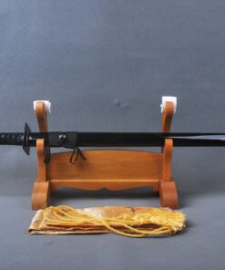 MN Sword - Japanese Samurai Tanto Wakizashi Ninjia Sword Functional Real Sharp Hand Forged Folded Steel Clay Tempered Katana 1095 Carbon Steel Blade black blade ninja sword with square tsuba 10 A1wwqvwJZNL