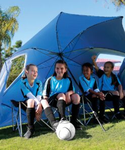 Sport-Brella Super-Brella SPF 50+ Sun and Rain Canopy Umbrella for Camping, Beach and Sports Events (8-Foot, Blue) 27 A1x132bEDvL