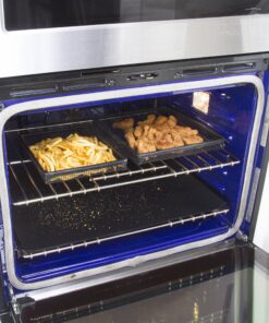 Alternative view of Kitchen + Home Oven Liner Set of 2 – Large Heavy Duty 100% PFOA & BPA Free – Non-stick Reusable Oven Liner for Gas, Electric & Microwave Ovens – Works as Baking Mat & Grill Mat