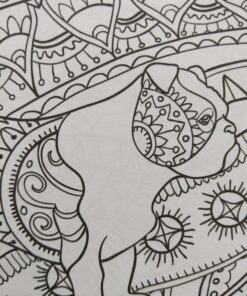 Amazing Dogs: Adult Coloring Book (Stress Relieving Creative Fun Drawings to Calm Down, Reduce Anxiety & Relax.) 72 A1xsKLktzCL 2