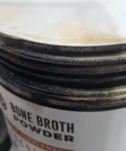 16oz Chocolate Bone Broth Protein Powder From Grass Fed Beef - Non-GMO Ingredients, Gut-Friendly, Low Carb Dairy Free Protein Powder - Natural Collagen Source For Joint Support - Keto Friendly 1 Pound (Pack of 1) 24 A1y5Evl2vBL