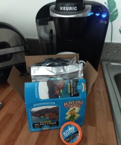 Kauai Coffee Single-Serve Pods, Na Pali Coast Dark Roast Arabica Coffee from Hawaii’s Largest Coffee Grower, Compatible with Keurig K-Cup Brewers - 12 Count 12 Count (Pack of 1) 50 B1 3ngvh7kS