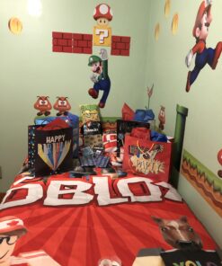 New Super Mario Brothers Wall Stickers 28 B1 54D3fEgS