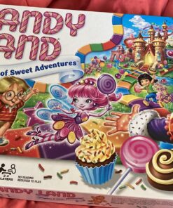 Hasbro Gaming Candy Land Kingdom of Sweet Adventures Board Game for Kids Ages 3 & Up (Amazon Exclusive), Red Multicolor 41 B1 EDzRTuxS