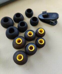 Symphonized NRG 2.0 Wood Earbuds Wired, in Ear Headphones with Microphone for Computer & Laptop, Noise Isolating Earphones for Cell Phone, Ear Buds with Booming Bass (Gold) Gold 31 B11CnN1yuUS