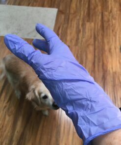 MedPride Powder-Free Nitrile Exam Gloves, Iris Blue, Medium, Box/100 Medium (Pack of 100) 47 B11LHTiegfS
