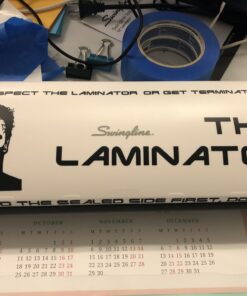 Swingline Thermal Laminator Machine, Inspire Plus, 12 Inch, Quick Warm-Up, 3 or 5 Mil, with 5 Laminating Pouches for Home, Office and Classroom, White/Gray (1701867) Standard Packaging 16 B11l27Fv1AS