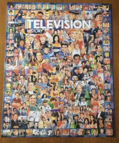 White Mountain Puzzles Television History - 1000 Piece Jigsaw Puzzle 24 B11xDPEMHvS