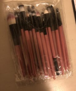 KOLIGHT® 20 Pcs Pro Makeup Set Powder Foundation Eyeshadow Eyeliner Lip Cosmetic Brushes (Black+Green) Black+Green 24 B12 vFpN2TS