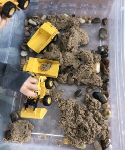 Kinetic Sand, 3 Lbs Beach Sand for Ages 3 and Up Brown Beach Sand 35 B121SB4tc4S