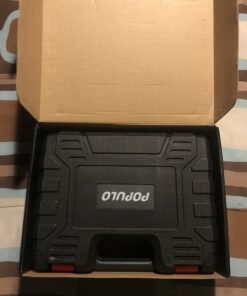 POPULO Power Rotary Tool Kit with Keyless Chuck, 154pcs Accessories, Flexible Shaft, Variable Speed Engraving, Corded Tools Drimmer Set for Cutting Sanding Polishing Engraving Crafting and DIY Works 154 22 B12CWY tXnS