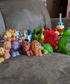 Boley Educational Toys for Kids and Toddlers - 12 Piece Toy Dinosaur Figure Bucket - Includes T-Rex, Brontosaurus and More Toddler Dinos 18 B12FhTQKvZS