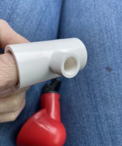 Cruzadel (12 Pack) PVC Tee Fittings For Threaded Poultry Cups Chicken Waterer - Schedule 40 PVC 1/2 inch Slip X 1/2 inch Slip X 1/8 inch FPT 12 31 B12N0CesUS