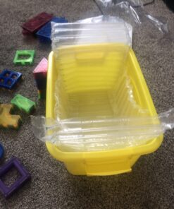 MAGBLOCK 120 PCS Magnetic Blocks, Magnetic Tiles Building Blocks for Kids Toys Magnet Toys Set 3D Building Blocks for Toddler Boys and Girls 120pcs magnetic tiles 39 B12UcRuCjvS