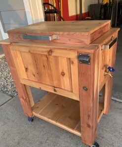 Coleman Chiller Series 48qt Insulated Portable Cooler, Hard Cooler with Ice Retention & Heavy-Duty Handles, Great for Camping, Tailgating, Beach, Picnic, Groceries, Boating & More Blue 24 B12ZrZX8HuS