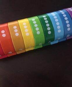 Melissa & Doug Counting Caterpillar - Classic Wooden Toy With 10 Colorful Numbered Segments 24 B12dBDm9j3S