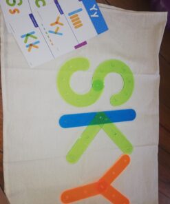 Learning Resources Letter Construction, Homeschool, School Activity Set, Play School, 60 Pieces, Ages 3+ 73 Pieces 47 B12hdBPIOaS