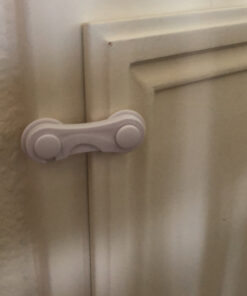 Cabinet Locks - Adoric Life Child Safety Locks 4 Pack - Baby Safety Cabinet Locks - Baby Proofing Cabinet Kitchen System with Strong Adhesive Tape White-4pc 32 B12lXF8oHGS