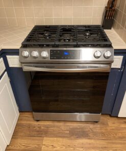 ITEMporia Silicone Stove Gap Covers (2 Pack), Easy Clean Heat Resistant Oven Gap Filler To Seal Between Stovetop and Counter (25 Inches, Black) 25 Inches 33 B12nFW6NrvS