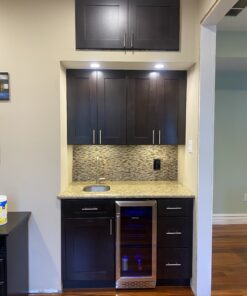 Beverage Refrigerator, Phiestina15 inch 96 Cans Built-in or Freestanding Beverage Cooler Mini Fridge with Auto Defrost,Glass Door & 6 Removable Shelves for Home Bar Office 22.4"D x 14.9"W x 33.9"H Stainless Steel 30 B12ysIcvzaS