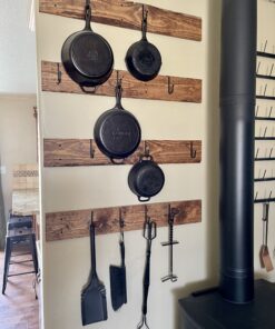 Lodge Camp Dutch Oven Lid Lifter. Black 9 MM Bar Stock for Lifting and Carrying Dutch Ovens. (Black Finish) 15 B12zpEqRS