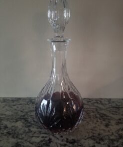 Dublin Triangular Crystal Decanter Single Decanter 14 B138yB78tS