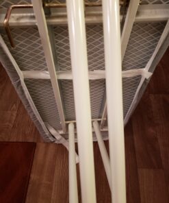 Epica Ironing Board Cover and Pad - Standard Size 15x54 Padded Ironing Board Covers, Heat Reflective Coating, Elastic Edge, Thick Pads, Scorch & Stain Resistant Iron Board Cover with Padding Grey Gray 39 B13LRONrddS 2