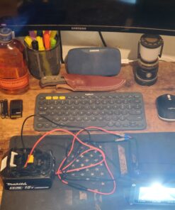 GLW 12V AC or DC LED Flood Light,10W Mini IP65 Waterproof Outdoor Light,900LM,6000K,Daylight White Security Light,80W Halogen Bulb Equivalent Daylight White (10W) 32 B13YrQRNpOS