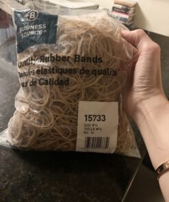 Business Source Size #16 Rubber Bands,Crepe 13 B14VBkHPRiS