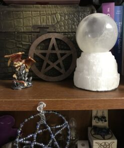 AzureGreen Pentagram Altar Tile 4" (Brown) (Brown) (Black) (Brown) 25 B153tJ186KS