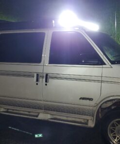 NAOEVO 7 inch LED Light Bar, 240W 24,000LM Offroad Fog/Driving Lights LED Pods with Spot Flood Combo Beam, Waterproof LED Work Lights for Truck Boat UTV ATV Jeep, 2 Pack (White) White 58 B158edR ftS