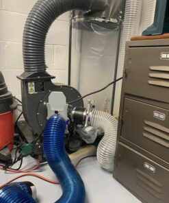 POWERTEC 70143 4" x 20' PVC Dust Collection Hose for Dust Collector for Woodworking and Shop Vacuum, 4 Inch Dust Collector Hose for Dust Collection Fittings, Clear 4" x 20' 31 B15K1y5AgVS