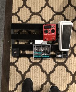 Donner Guitar Pedal Board Case DB-3 Aluminium Pedalboard 20'' x 11.4'' x 4'’ with Bag 20" x 11.4" x 4" 42 B16pdqbSFeS