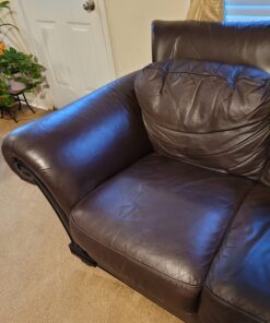 Leather Max Complete Leather Refinish, Restore, Recolor & Repair Kit/Now with 3 Color Shades to Blend with/Leather & Vinyl Refinish (Bold Brown) Bold Brown 42 B174s2V9lqS