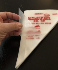 yueton Pack of 100 Disposable Cream Pastry Bag Cake Icing Piping Decorating Tool 33 B17LGlo9XS