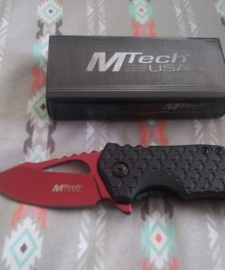 MTECH USA – Spring Assisted Folding Knife Blue 72 B17PVneZbMS
