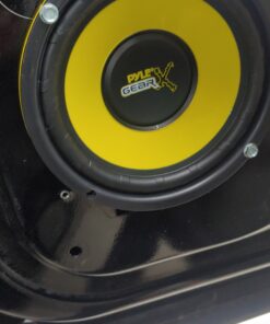 Pyle 6.5 Inch Mid Bass Woofer Sound Speaker System - Pro Loud Range Audio 300 Watt Peak Power w/ 4 Ohm Impedance and 60-20KHz Frequency Response for Car Component Stereo PLG64,Yellow 44 B17UGXDN74S