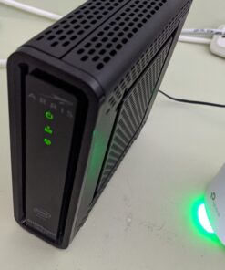 ARRIS SURFboard SBG10 DOCSIS 3.0 16 x 4 Gigabit Cable Modem & AC1600 Wi-Fi Router , Comcast Xfinity, Cox, Spectrum , Two 1 Gbps Ports , 400 Mbps Max Internet Speeds , SURFboard App 26 B17eAEY9sNS