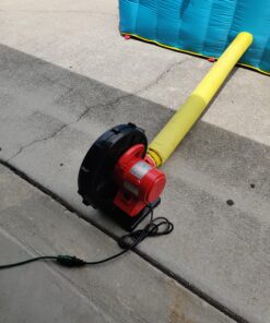 XPOWER BR-252A 1 HP Indoor/Outdoor Inflatable Blower Fan for Bounce Houses and Movie Screens, with Weather-Resistant Switch, Safety Certified Inflatable BR-252A 15 B17gP2benTS