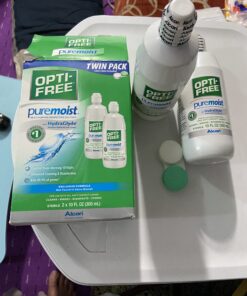 Opti-Free Puremoist Multi-Purpose Disinfecting Solution with Lens Case, 20 Fl Oz 27 B17tT2Eb 4S