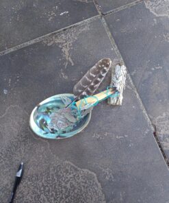 Smudge Kit - White Sage, Palo Santo, Abalone Shell, Smudging Feather, for Healing, Purifying, Meditating & Incense (Essentials) 49 B18V3ZiIHUS 1