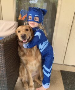 Disguise Catboy Costume for Kids, Official PJ Masks Costume Jumpsuit Medium (3T-4T) 25 B18omCTNhDS
